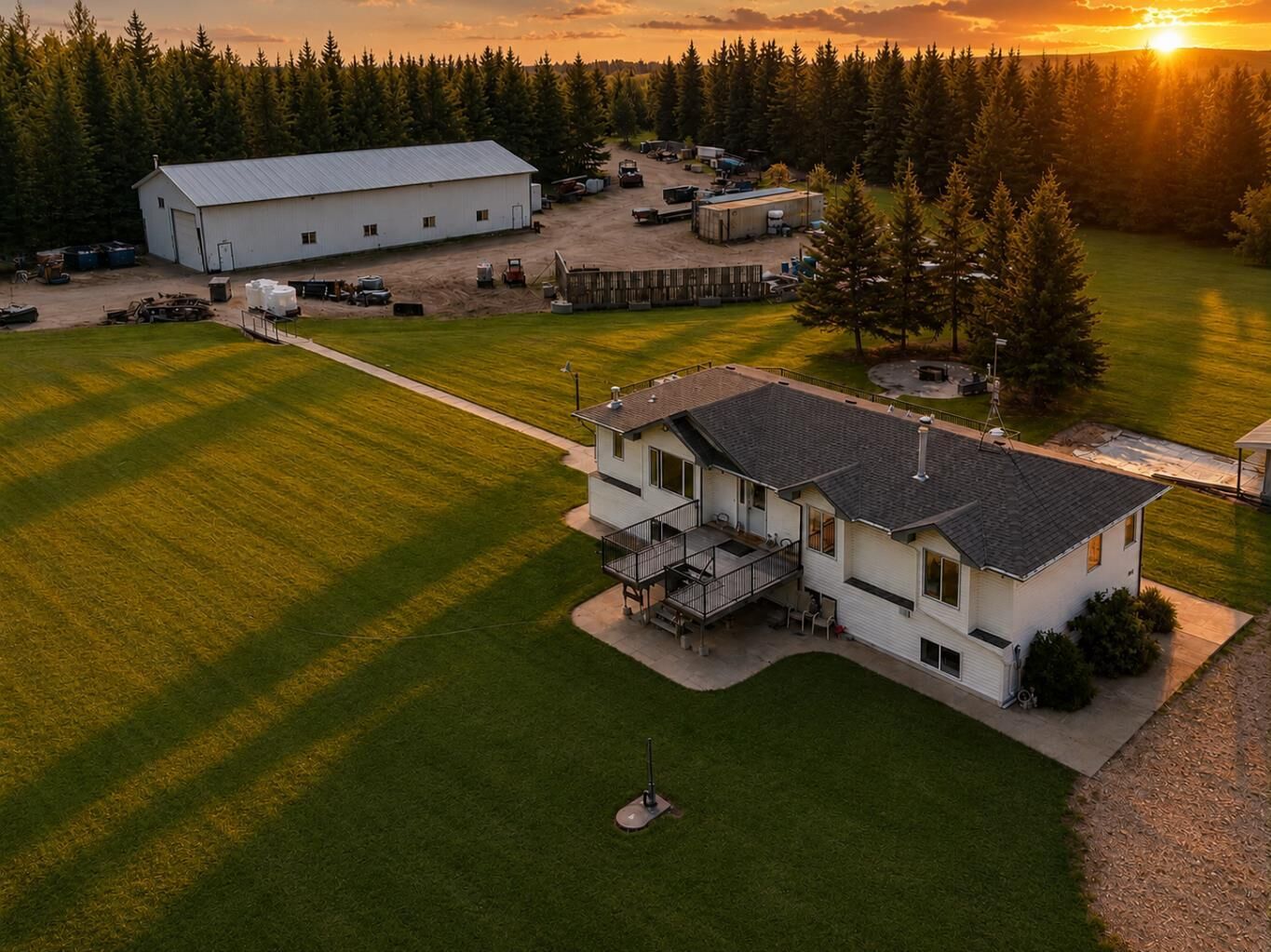 Property Photo: 710050A Range Road 65 Range AB T8W 5C9