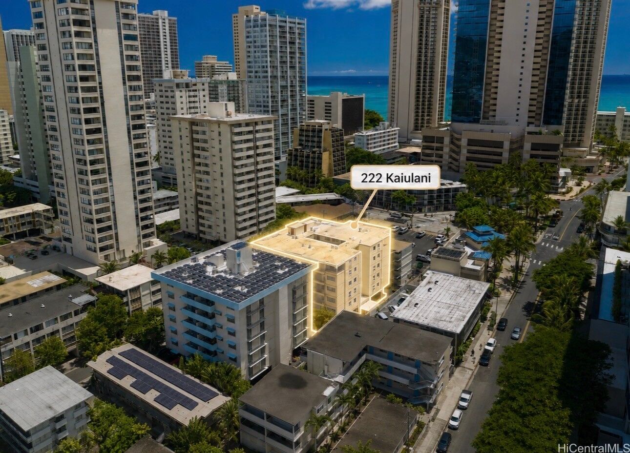 Property Photo:  222 Kaiulani Avenue 502  HI 96815 