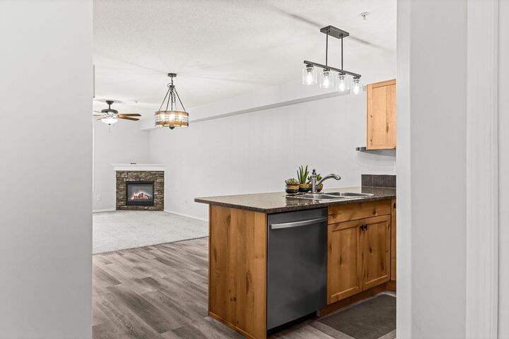 Property Photo:  300 Palliser Lane 120  AB T1W 0H5 