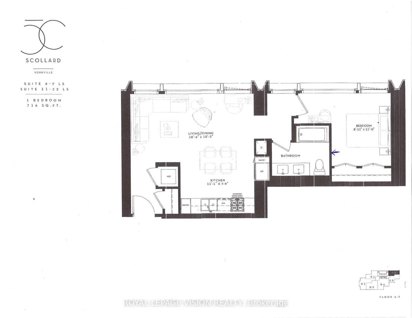 Property Photo:  1315 Bay Street 606  ON M5R 2C4 
