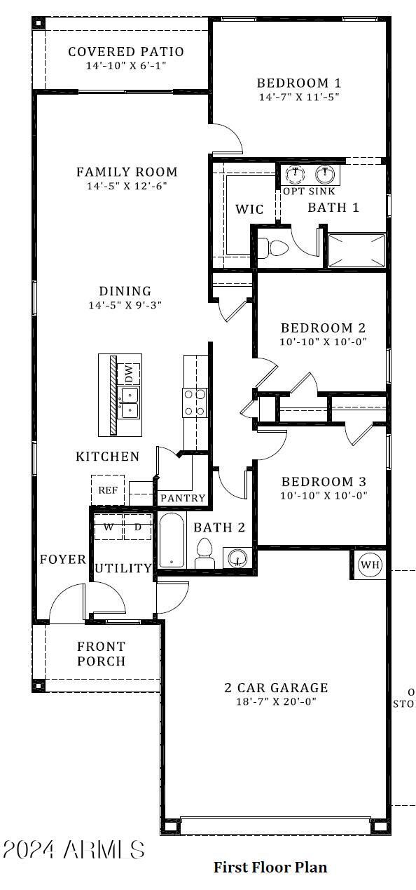 Property Photo: 1348 W Walton Avenue AZ 85128