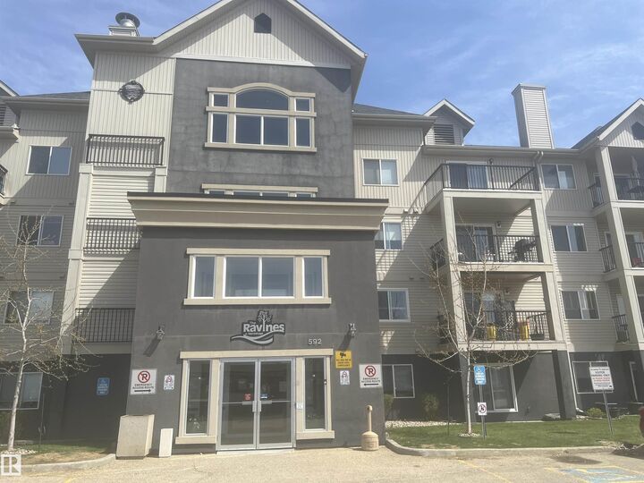 Property Photo: 592 Hooke Road NW 106 AB T5A 5H2