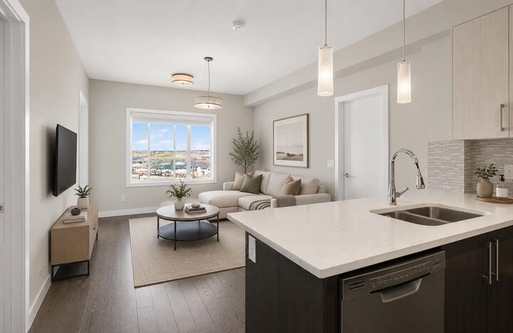 Property Photo:  8 Sage Hill Terrace NW 318  AB T3R 0W5 