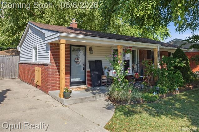 Property Photo: 9810 Dudley Street MI 48180