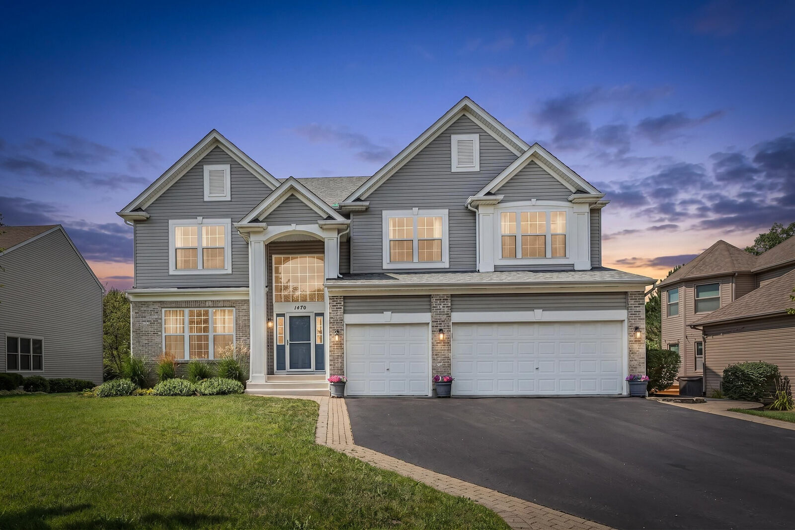 Property Photo:  1470 Boulder Bluff Lane  IL 60102 