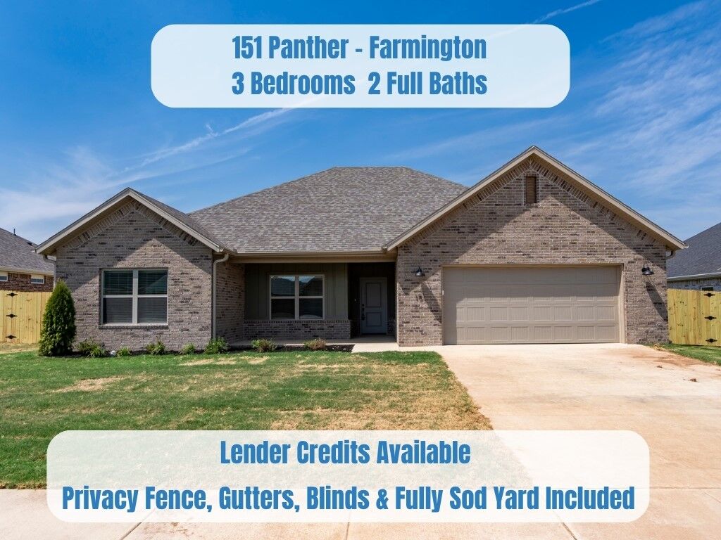 Property Photo:  151 N Panther Avenue  AR 72730 