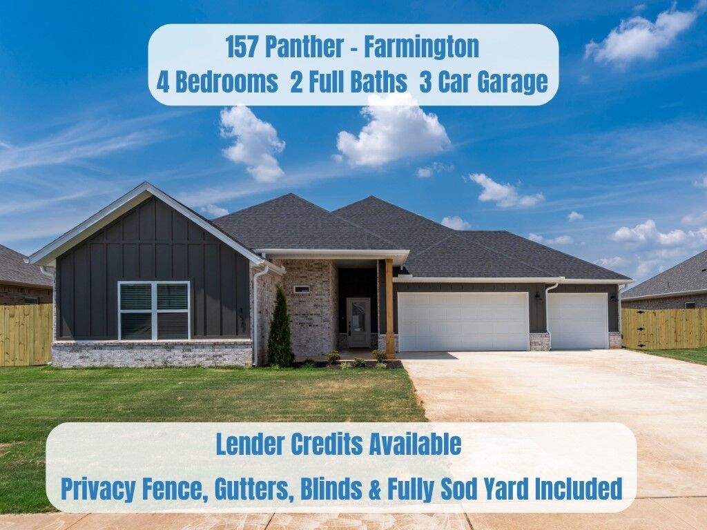 Property Photo:  157 N Panther Avenue  AR 72730 