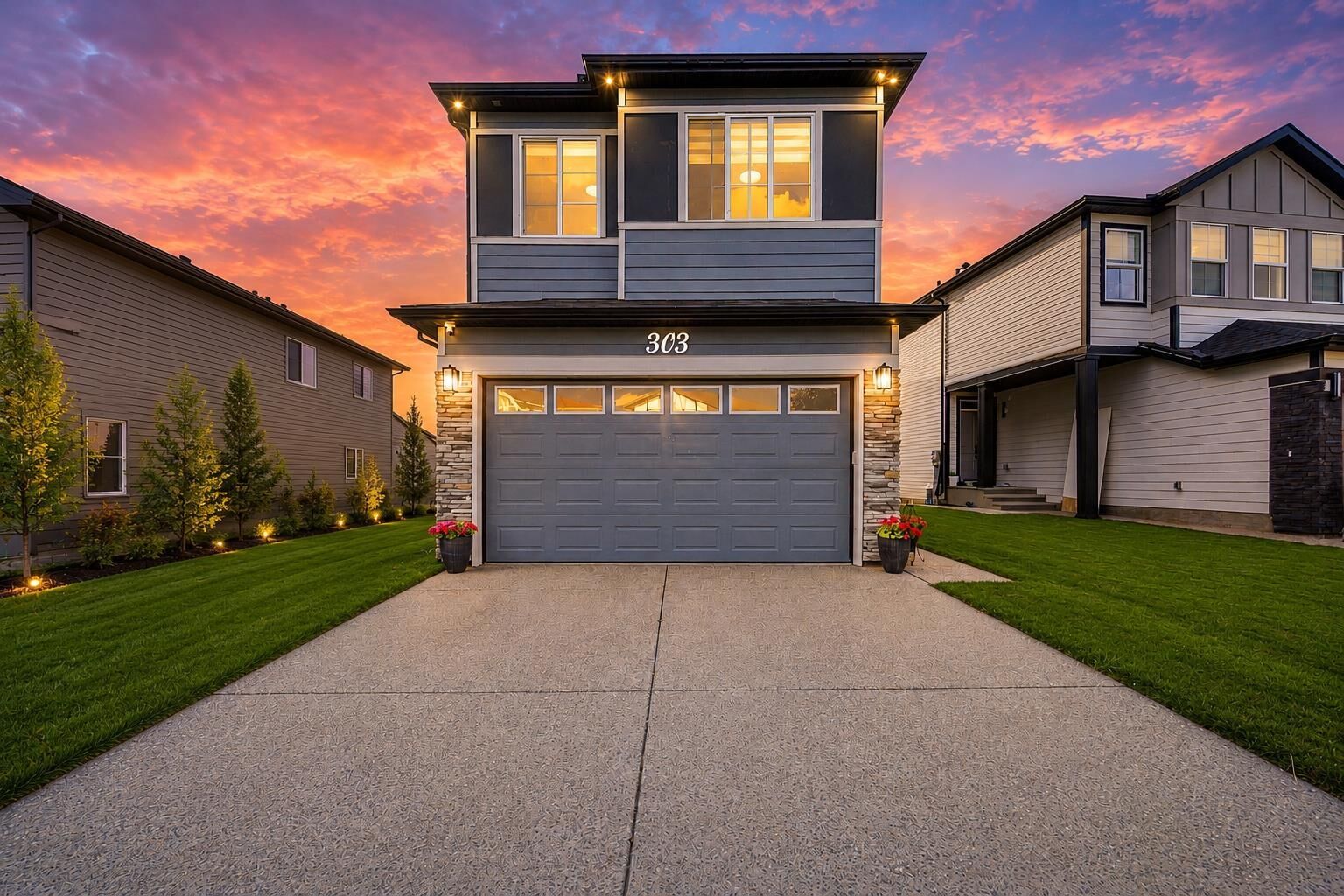 Property Photo: 303 Cornerbrook Drive NE AB T3N 2J3