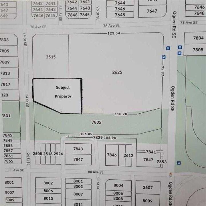 Property Photo: 7820 24 Street SE AB T2C 0Y9
