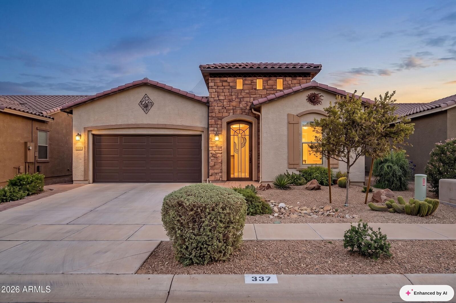 Property Photo:  337 N Rainbow Way  AZ 85194 
