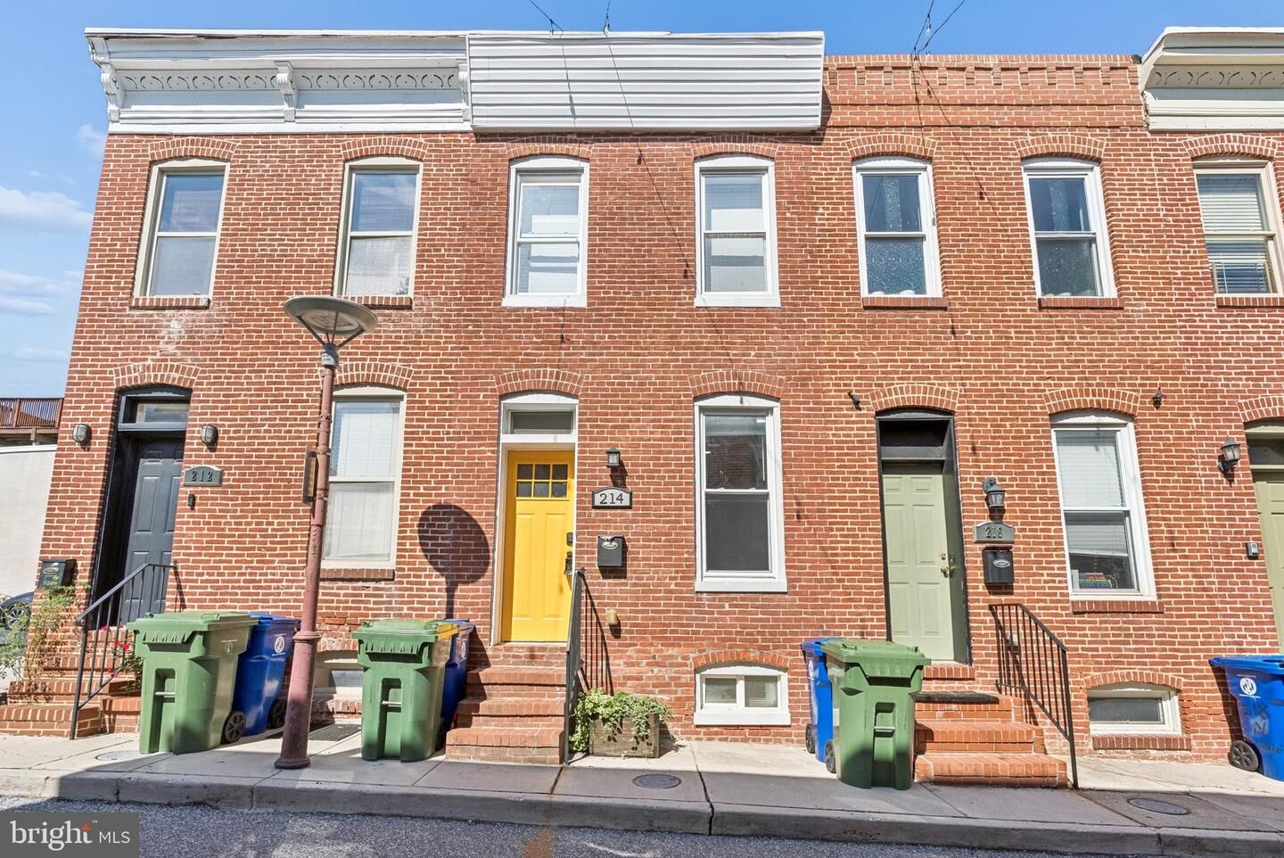 Property Photo: 214 N Madeira Street MD 21231