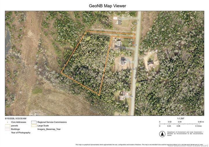 Property Photo:  Lot 1079-1 Wilsey Road  NB E3B 7E7 