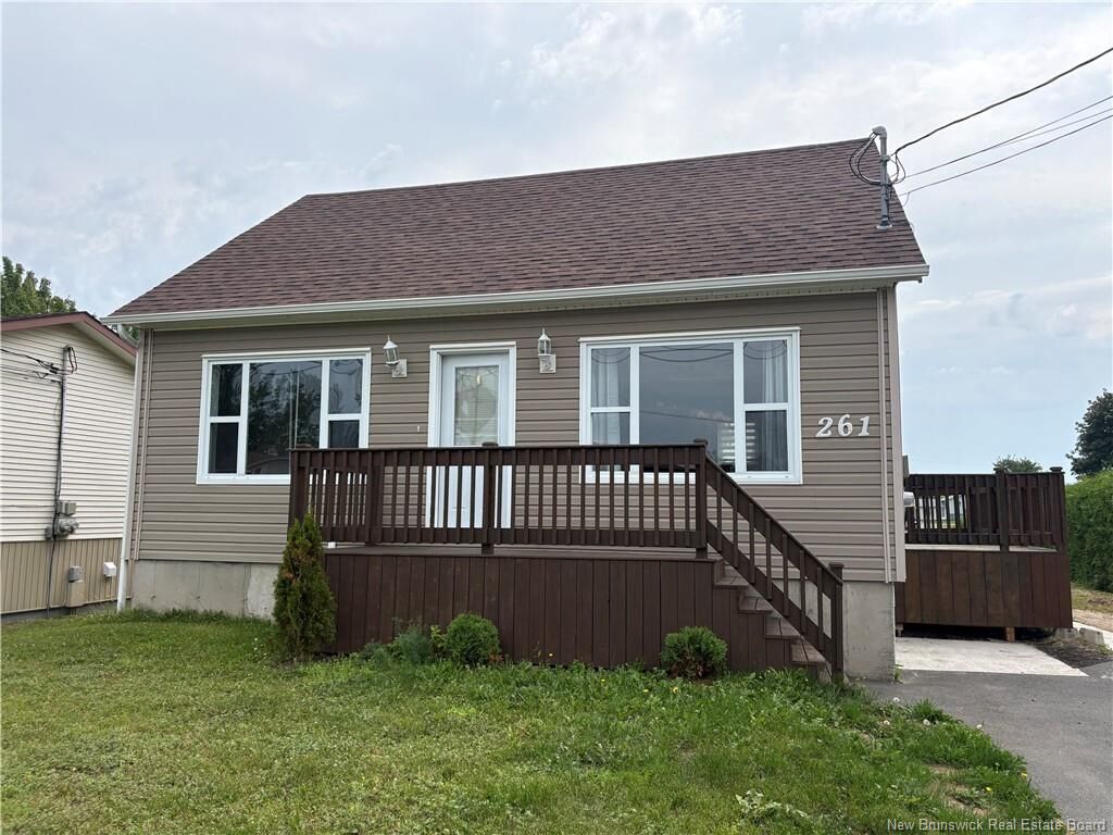 Property Photo: 261 Marie Street NB E8K 1P9