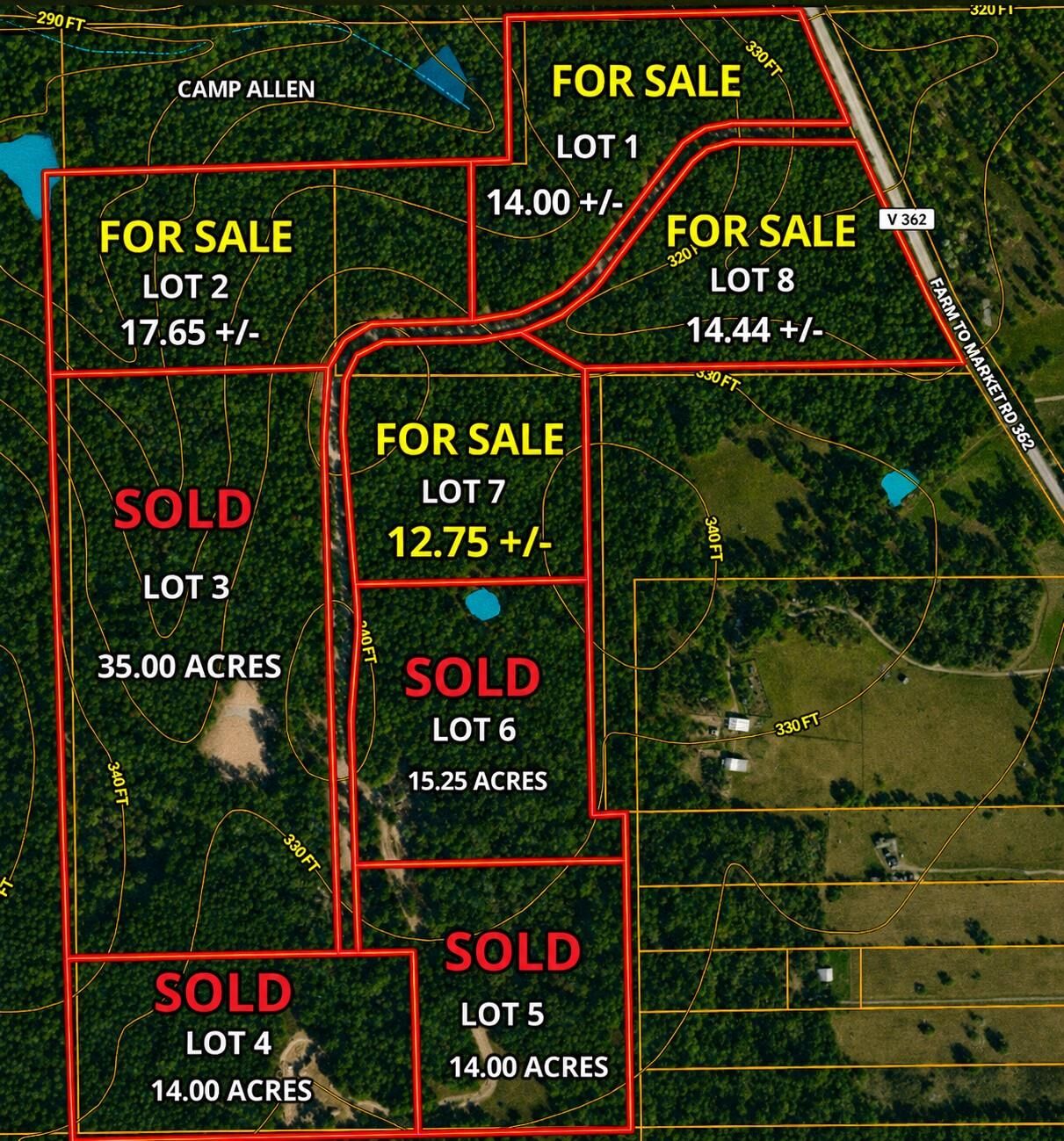 Property Photo:  0000 Evergreen Lot 1 Fm 362 Road  TX 77484 