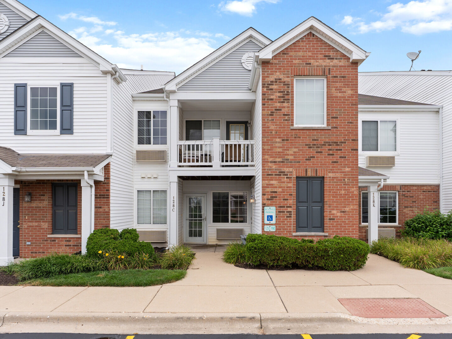Property Photo: 128 Bertram Drive C IL 60560