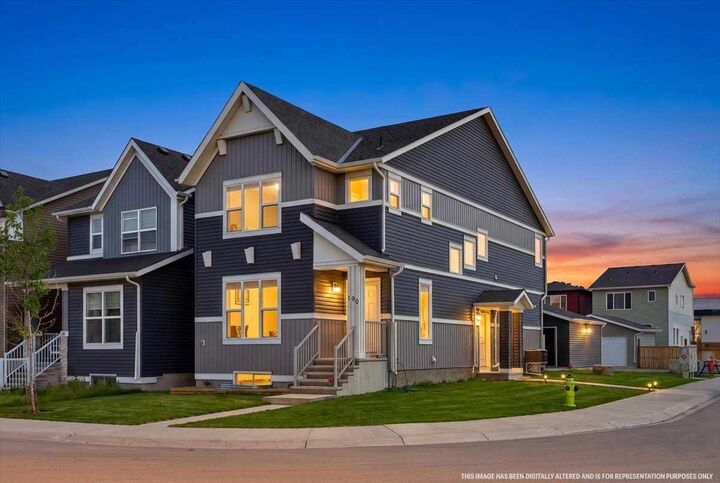 Property Photo: 190 Cornerstone Crescent NE AB T3N 1R4