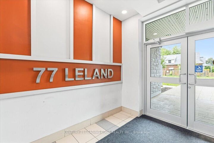 Property Photo: 77 Leland Street 214 ON L8S 3A1
