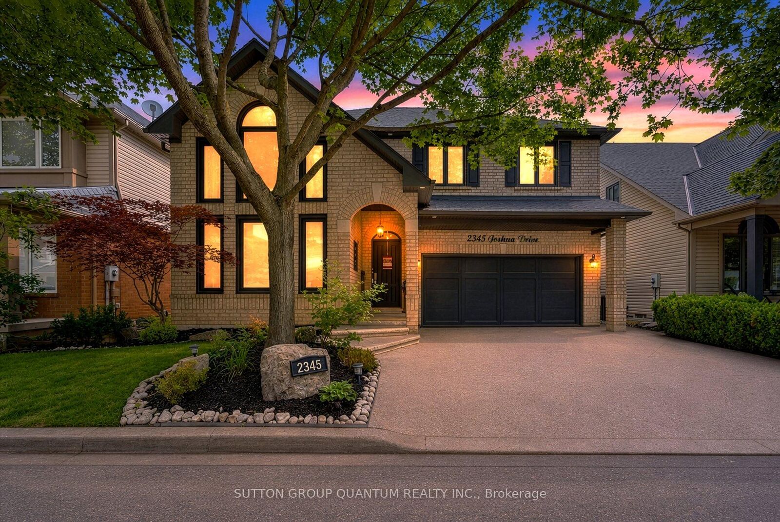 Property Photo: 2345 Joshua Drive ON L7L 6N6