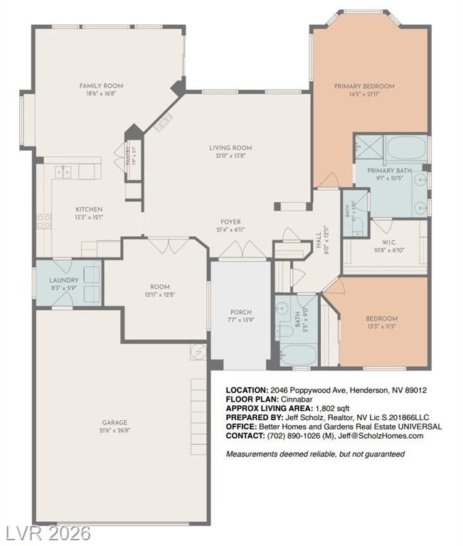 Property Photo:  2046 Poppywood Avenue  NV 89012 