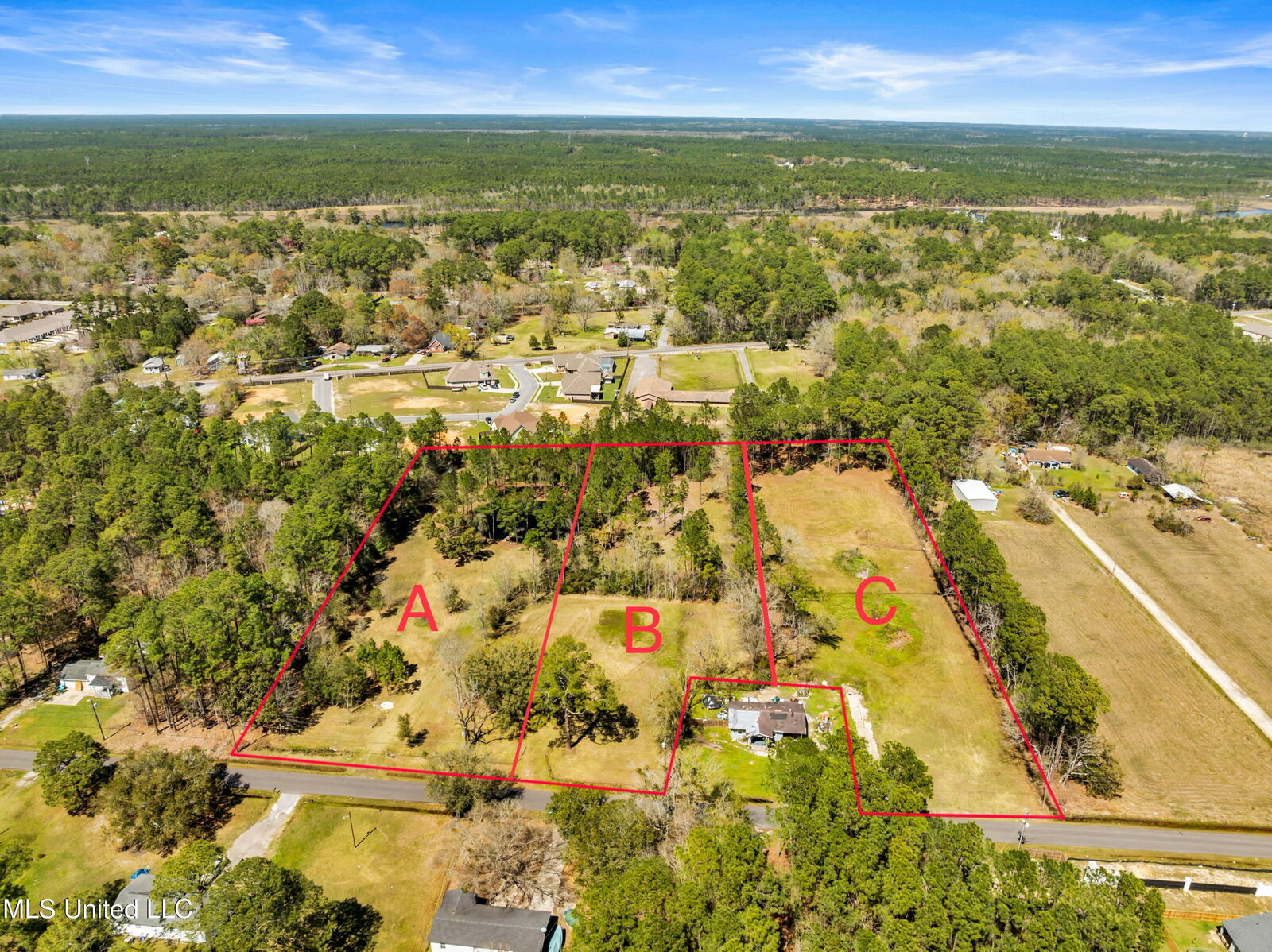 Property Photo: 8612 Old Ccc Camp Road MS 39564