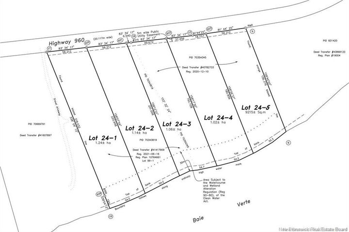 Property Photo:  Lot 24-4 Route 960  NB E4M 2S4 