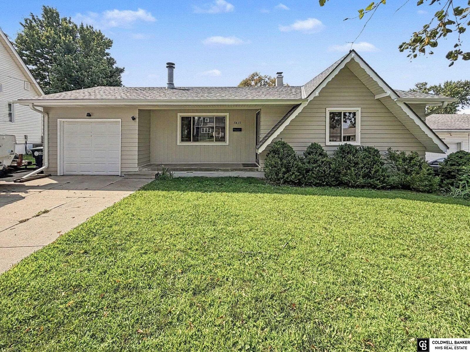 Property Photo: 7839 Grover Street NE 68124