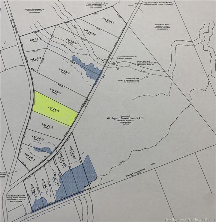 Property Photo:  Lot 26-4 Hillside  NB E4Z 2L3 