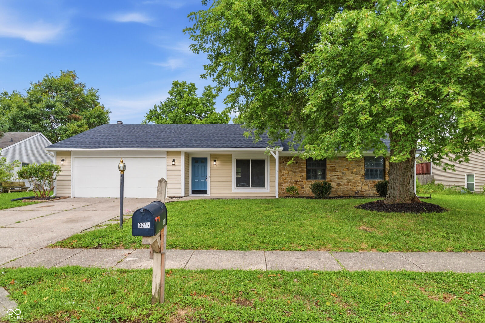 Property Photo:  3242 Cherry Lake Road  IN 46235 