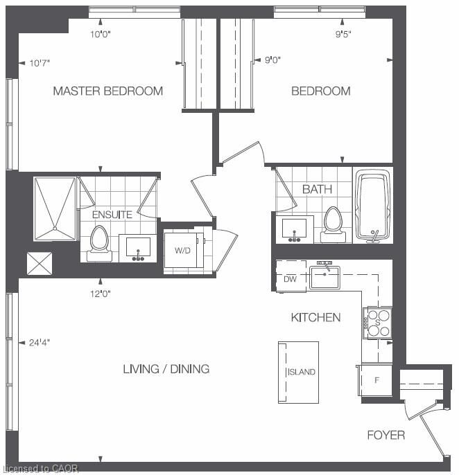 Property Photo: 2081 Fairview Street 1308 ON L7R 0E5