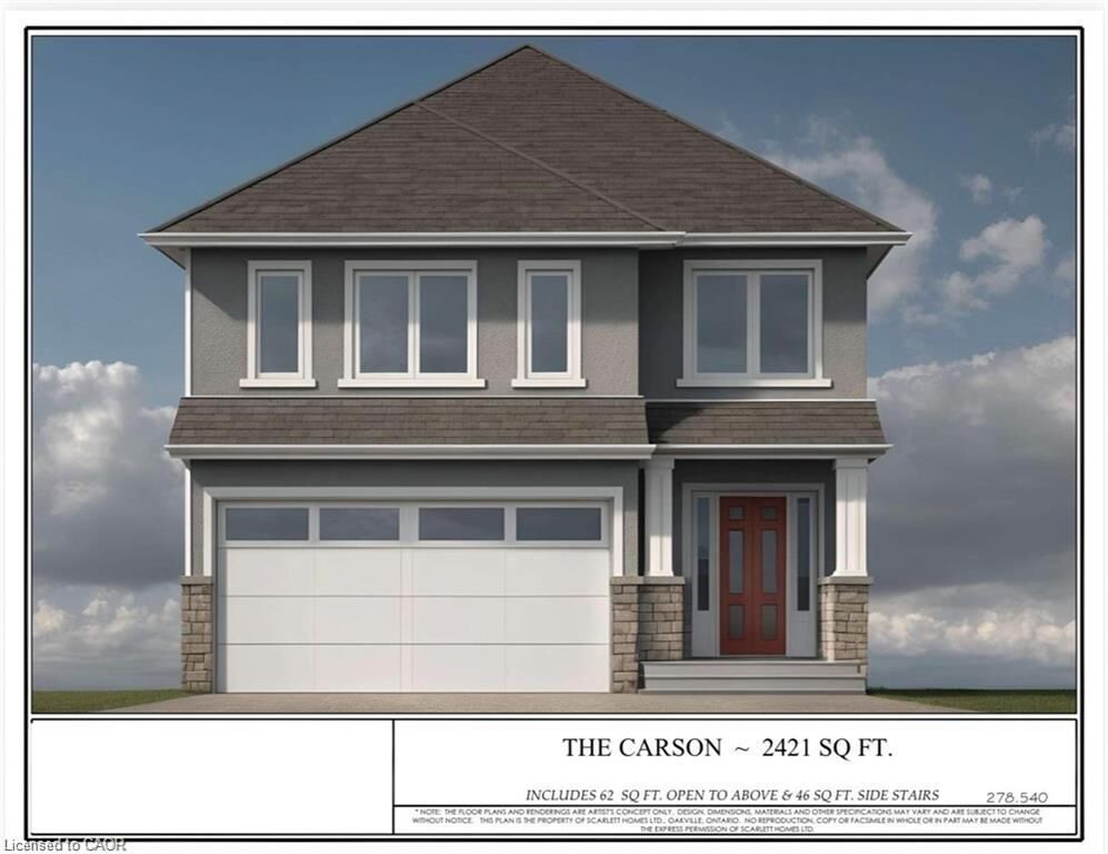 Property Photo: 311 Shady Oaks Trail Lot 24 ON L9B 2T3