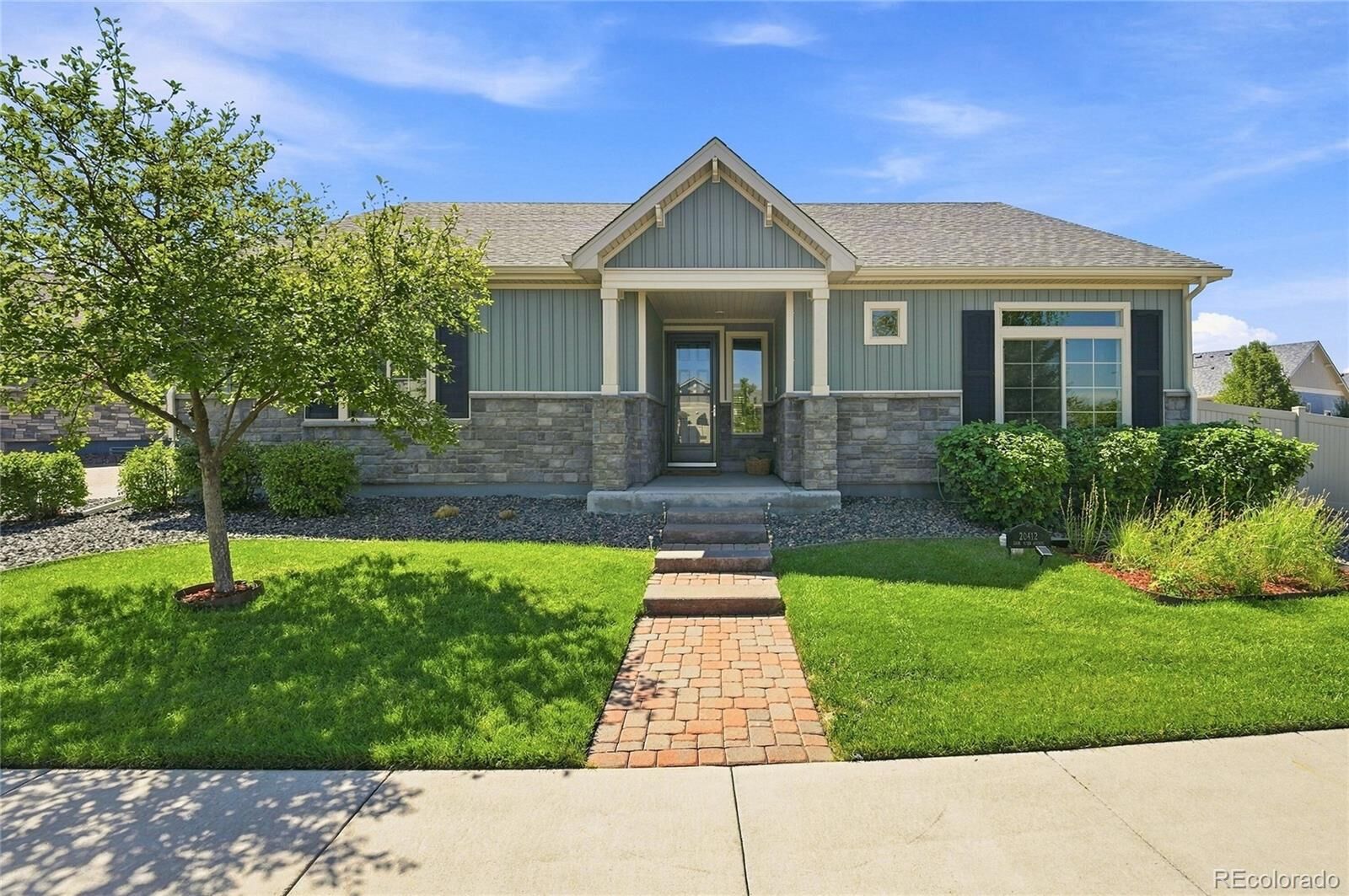 Property Photo: 20412 E 52nd Avenue CO 80249