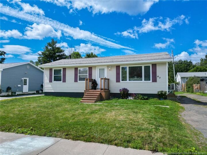 Property Photo:  67 Wilcox Street  NB E3A 5C8 