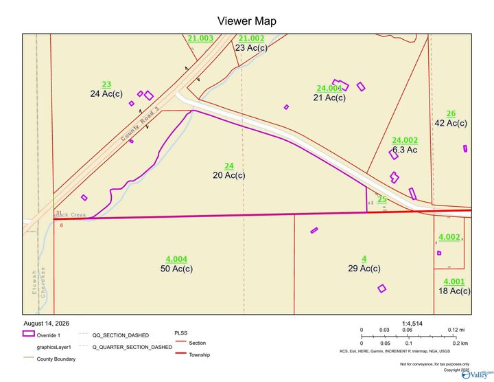 Property Photo:  20 Acres County Road 36  AL 35961 