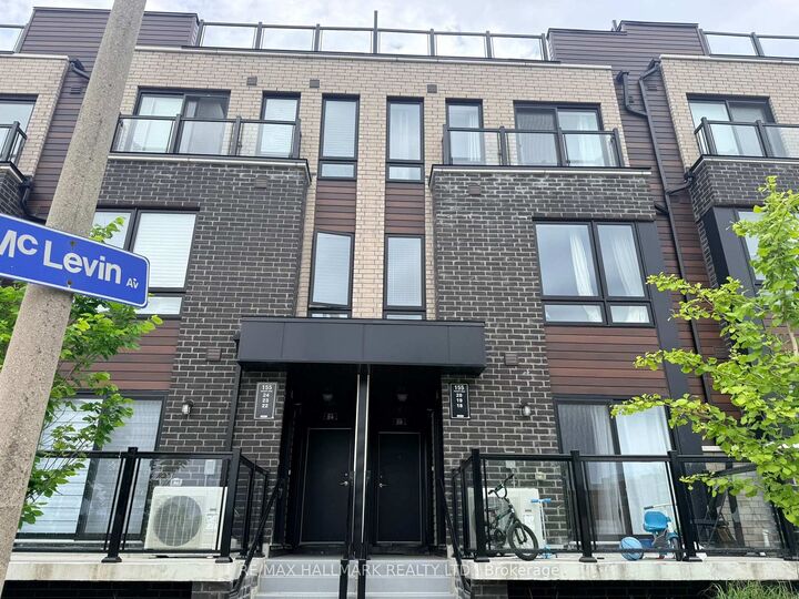 Property Photo: 155 Tapscott Road 18 ON M1B 1E7