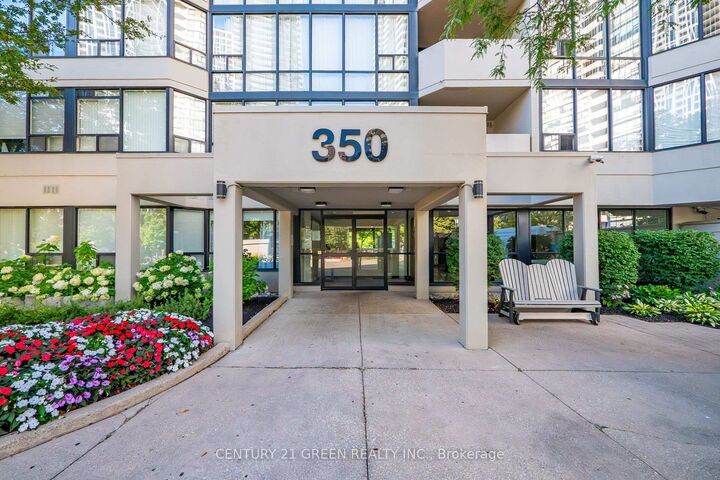 Property Photo: 350 Rathburn Road W 1405 ON L5B 3Y2