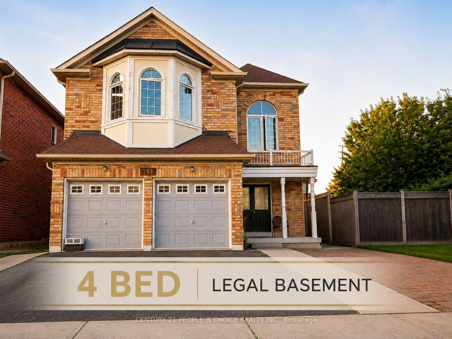 Property Photo: 751 White Clover Way ON L5V 0C2
