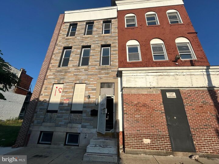 Property Photo: 1230 N Caroline Street MD 21213