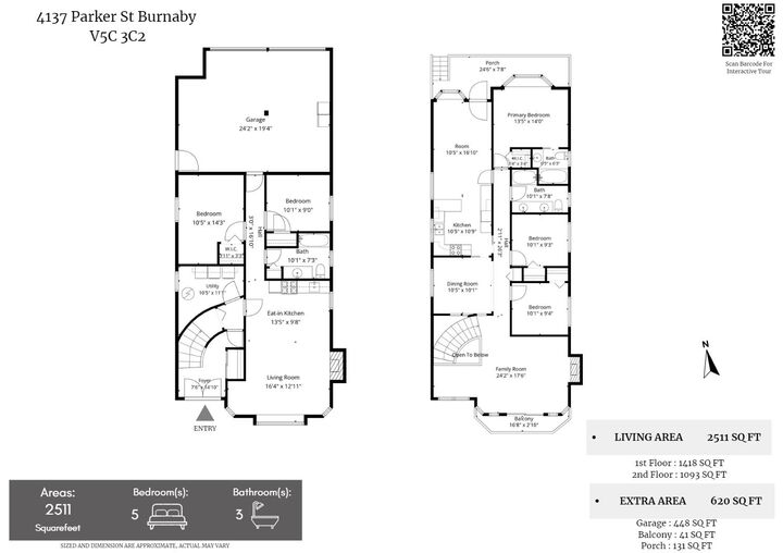 Property Photo: 4137 Parker Street BC V5C 3C2