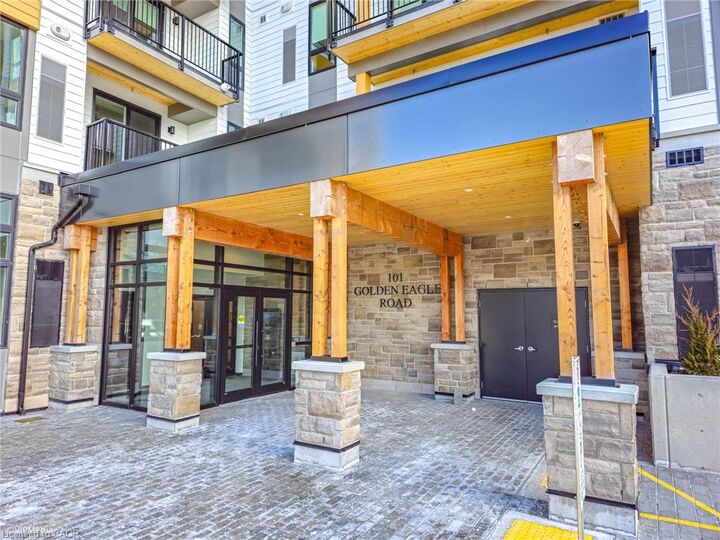 Property Photo:  101 Golden Eagle Road 308  ON N2V 1C3 