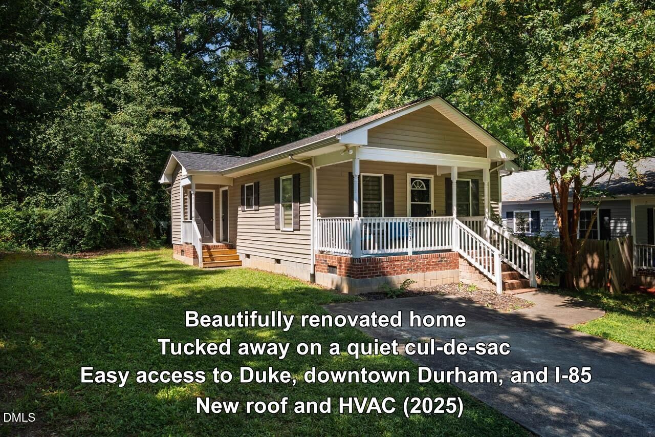 Property Photo: 2513 Drexall Avenue NC 27704