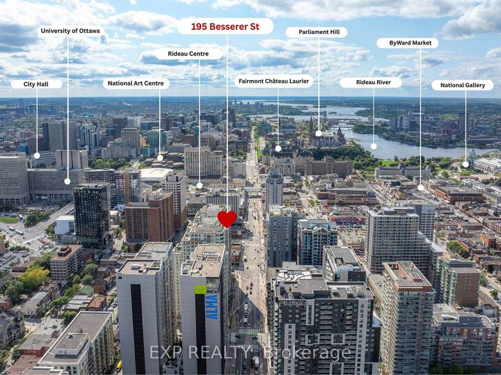 Photo de la propriété:  195 Besserer Street 1405  ON K1N 0B6 