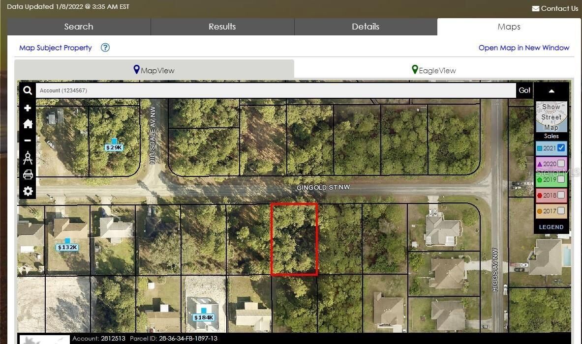 Property Photo:  Gingold Street NW Street  FL 32907 