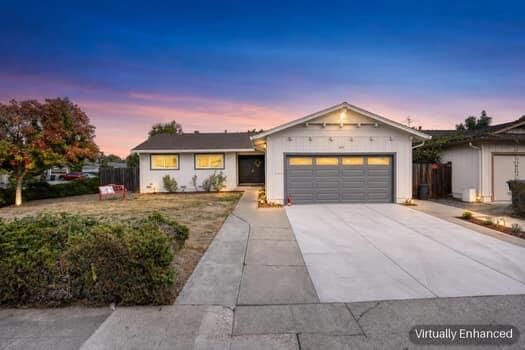 Property Photo: 885 San Simeon Drive CA 94043