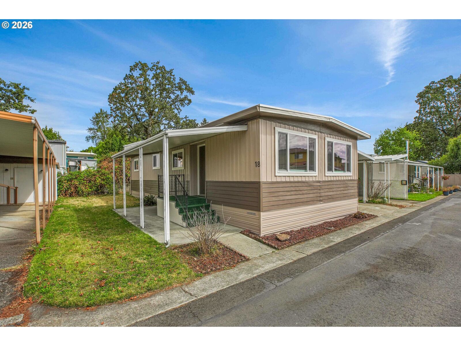 Property Photo:  4400 SE Roethe Rd 18A  OR 97267 