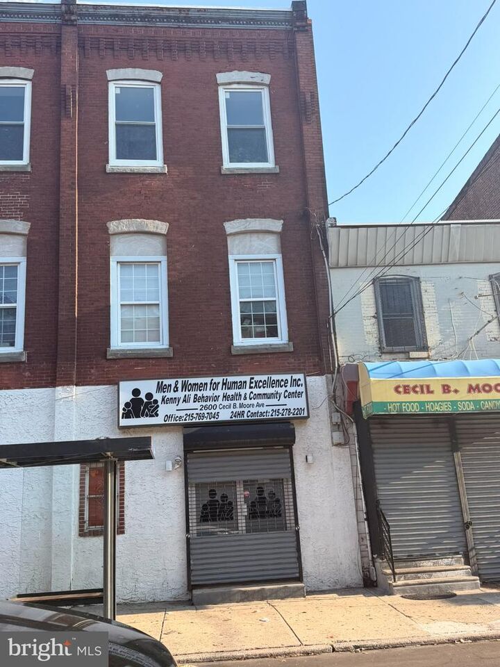 Property Photo: 2603 Cecil B Moore Avenue PA 19121