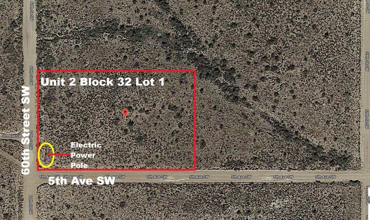 Property Photo:  NE Corner 5th Ave & 60th St SW  NM 87144 