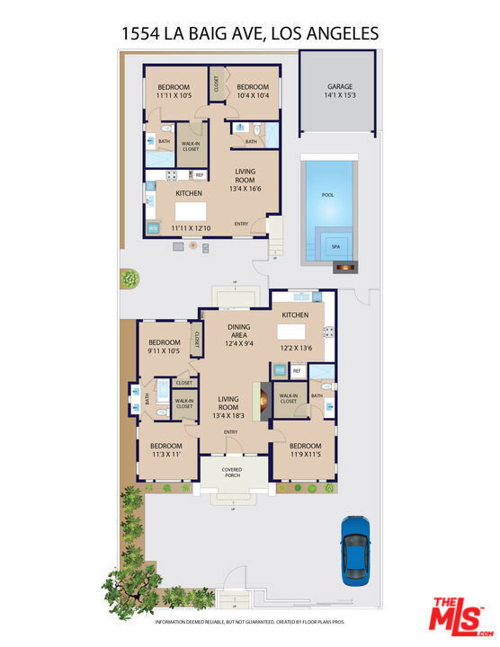 Property Photo:  1554 La Baig Avenue  CA 90028 