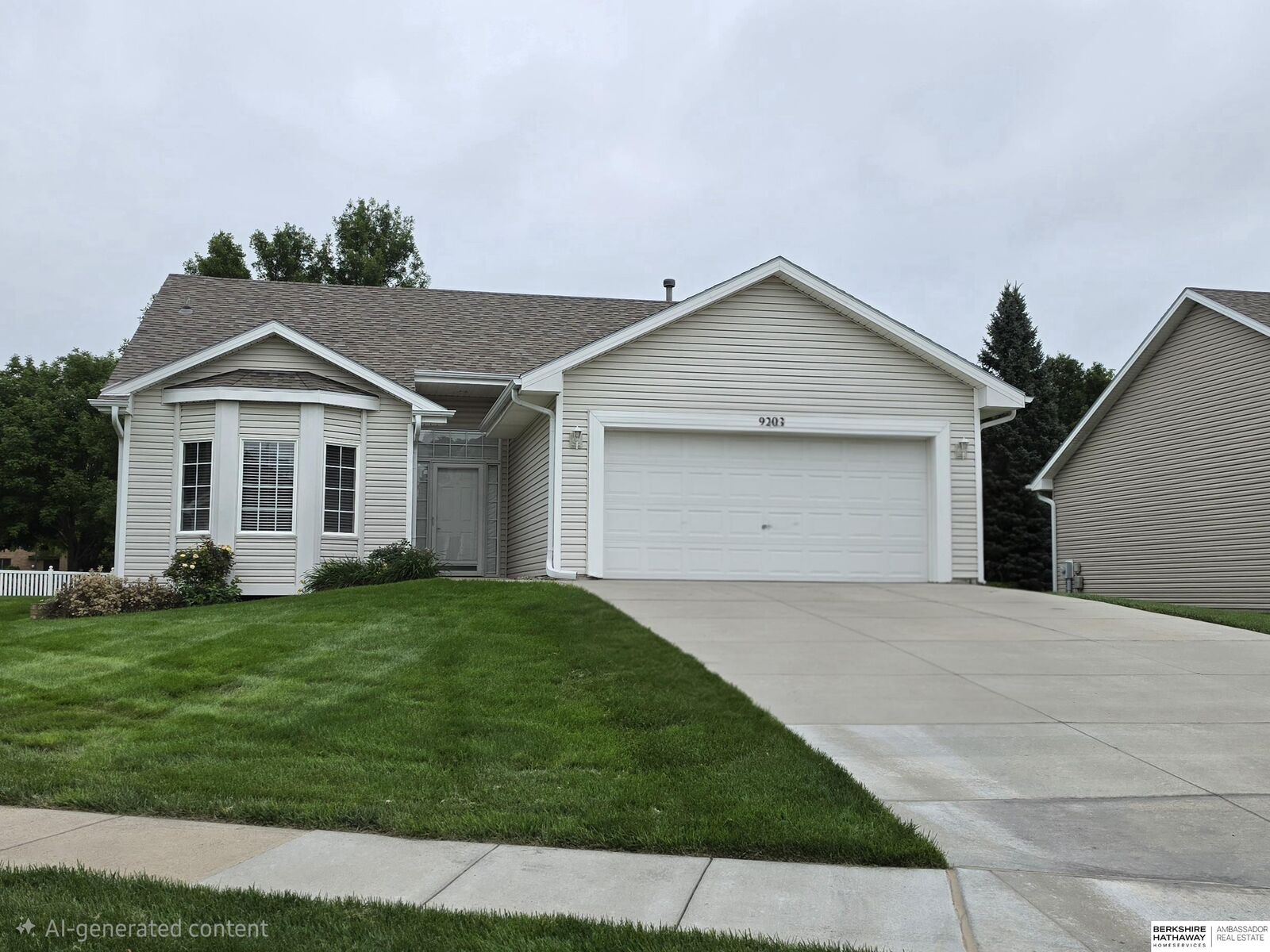 Property Photo: 9203 Hillcrest Drive NE 68128