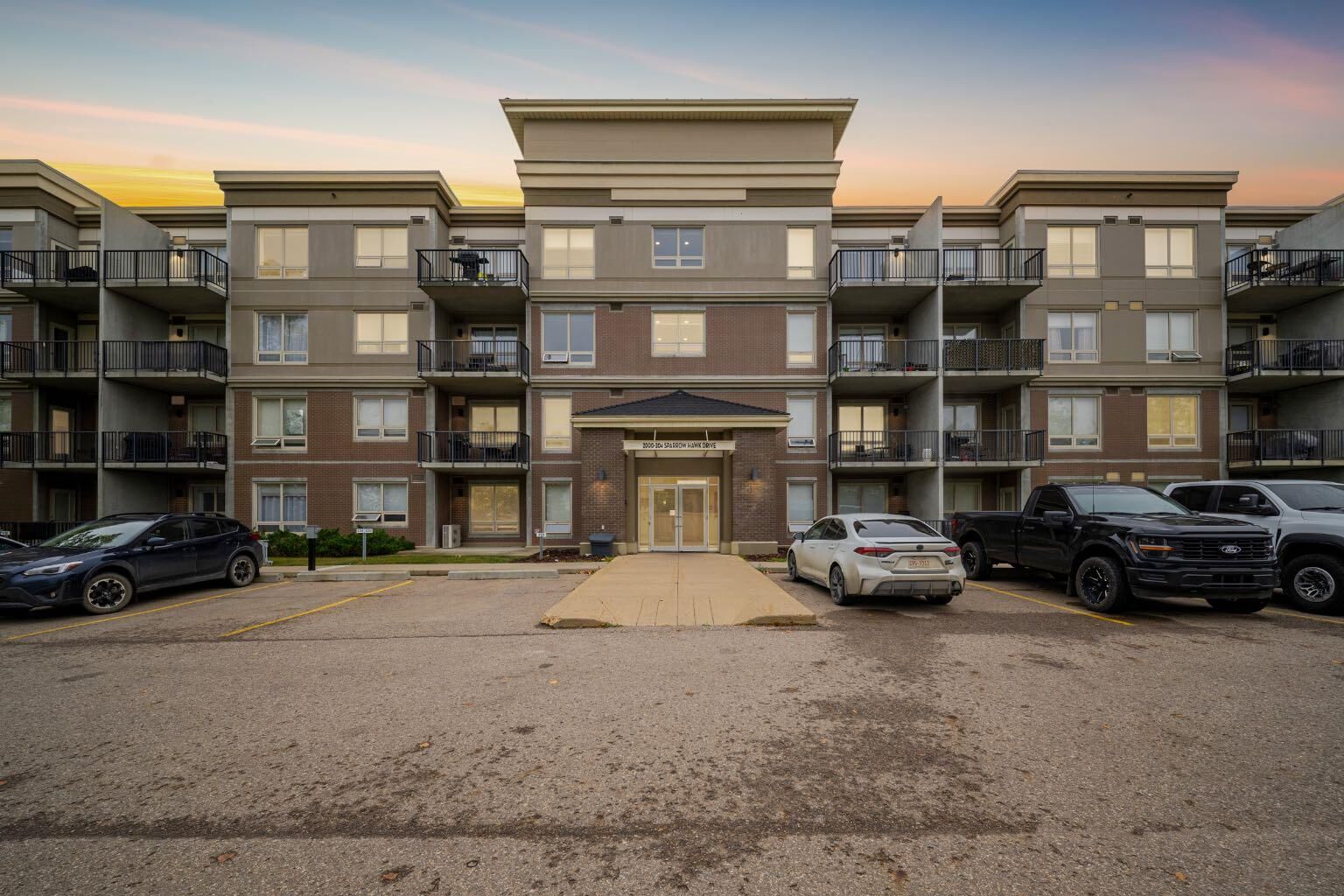 Property Photo:  204 Sparrow Hawk Drive 2101  AB T9K 0L3 