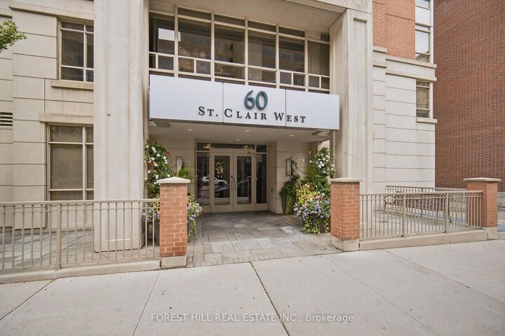 Property Photo:  60 St Clair Avenue W 1404  ON M4V 1M1 